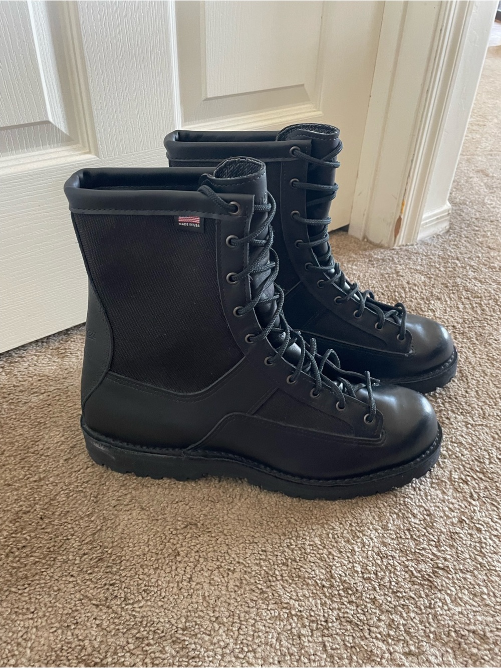 Danner Acadia 8” Black Tactical Lace-Up Men’s Boots